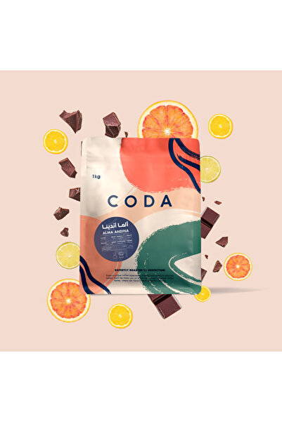 CODA حبوب القهوة كولومبيا ألما أندينا 1 كجم