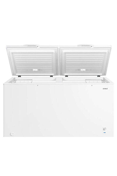 Samus Frigider Congelator Tip Ladă 2 în 1 LS556E – Capacitate de Congelare 23...
