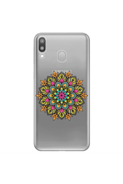 Other Samsung M20 Mandala D6 Transparent Silicone TPU Θήκη