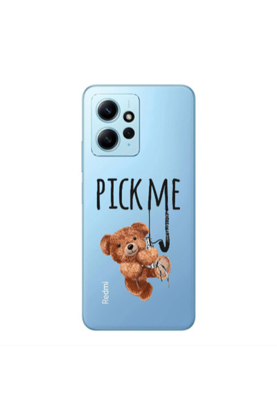 Other Xiaomi Redmi Note 12 4G Pick me Transparent Silicone TPU Θήκη