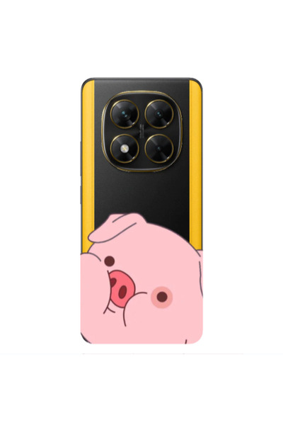 Other Xiaomi Poco X7 Piggy 2 Transparent Silicone TPU Θήκη