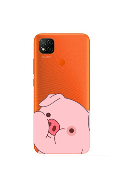 Other Xiaomi Redmi 9c Piggy 2 Transparent Silicone TPU Θήκη