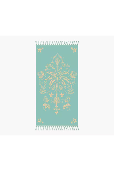 Nef Nef Homeware Ανατολίτικη Πετσέτα Θαλάσσης 80Χ160 Nef-Nef Homeware - 94 -Aqua