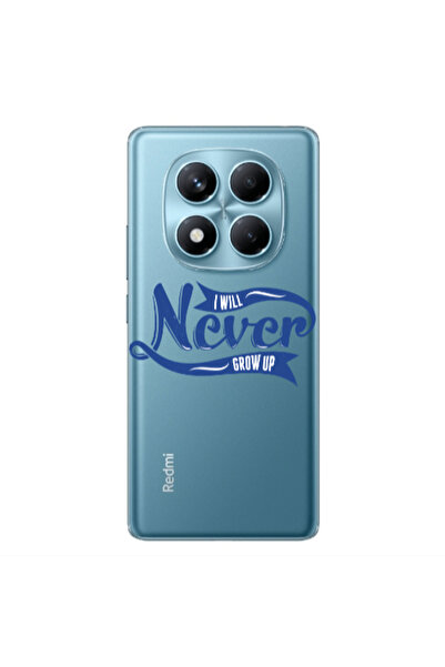 Other Xiaomi Redmi Note 14 Pro I Will Never Grow Up Transparent Silicone TPU ...