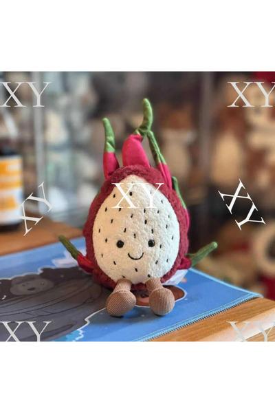 BABUN Plush Amigurumi Style Fruit Bag Ornament and Keychain Cute Figured Plus...