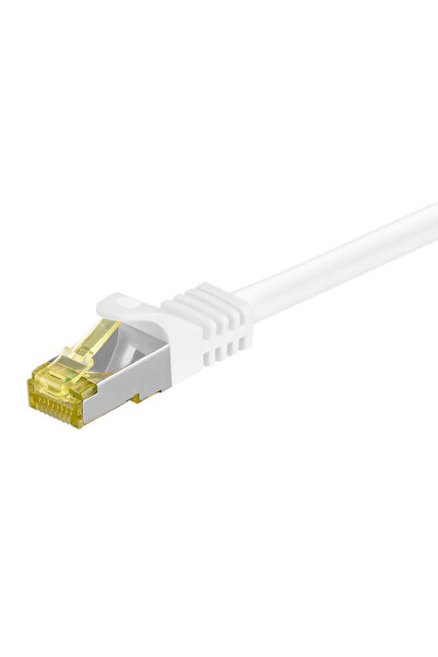 goobay καλώδιο δικτύου 91092, CAT 7 S/FTP, copper, 500MHz, 1.5m, λευκό