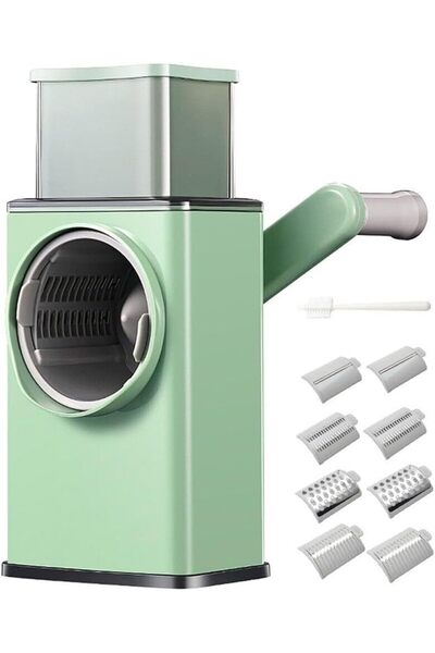 Generic Multifunctional Vegetable Cutter Chopper Rotary Cheese Grater 3-in-1 ...