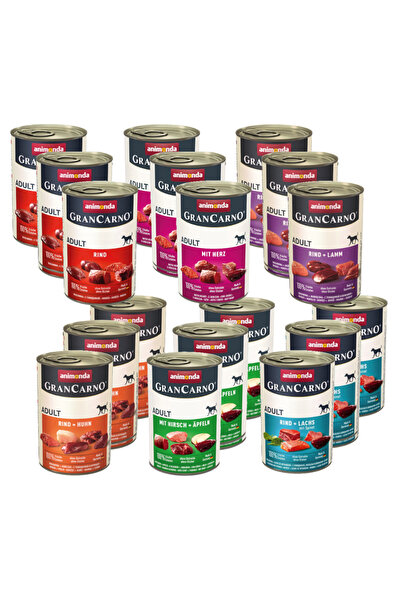 Animonda Grancarno Mix de arome pentru adulți 15+3x400g