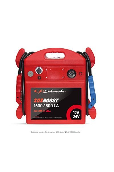 Schumacher Robot pornire 12/24V-1600/800CA Schumacher© SOS Boost