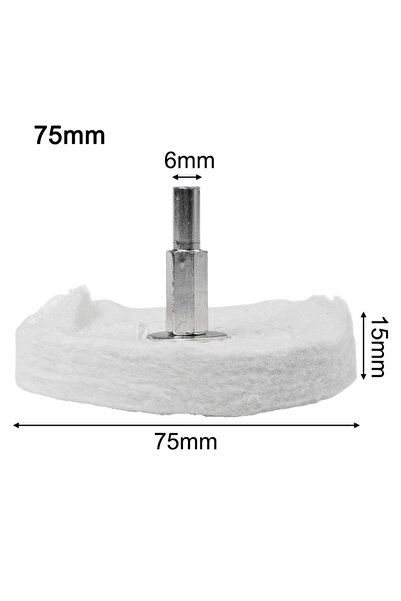 Choice1 75mm 4in100mm Cloth Polishing Mop Wheel Pad For Power/battery Drill B...