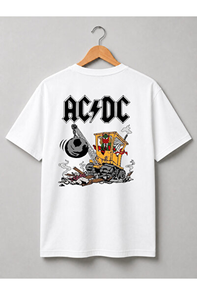 Grafftee Clothing Prilagođeni AC/DC dizajn, štampana unisex premium pamučna m...