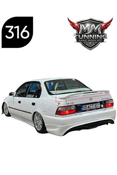 MMTUNNİNG TOYOTA COROLLA BAGAJ ÜSTÜ SPOİLER