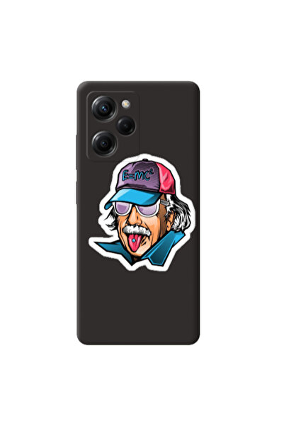 Other Xiaomi Poco X5 Pro Einstein Black Colored Silicone TPU Θήκη