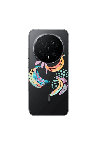 Other Honor Magic 8 Lite Pro Banana Transparent Silicone TPU Θήκη