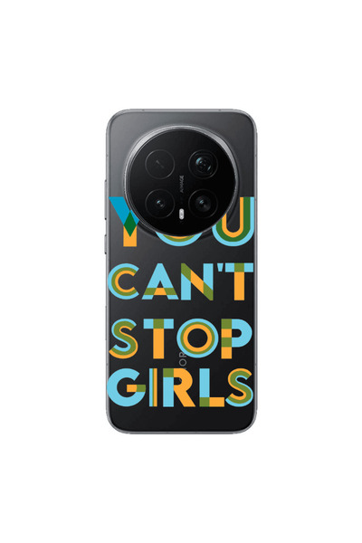 Other Honor Magic 8 Lite Pro You Cant Stop Girls Transparent Silicone TPU Θήκη