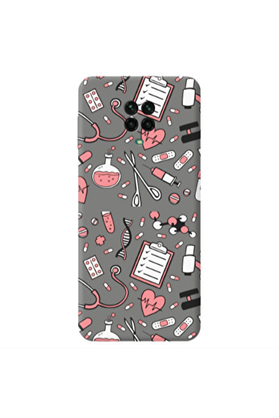 Other Xiaomi Redmi Note 9 Pro Laboratory Grey Colored Silicone TPU Θήκη