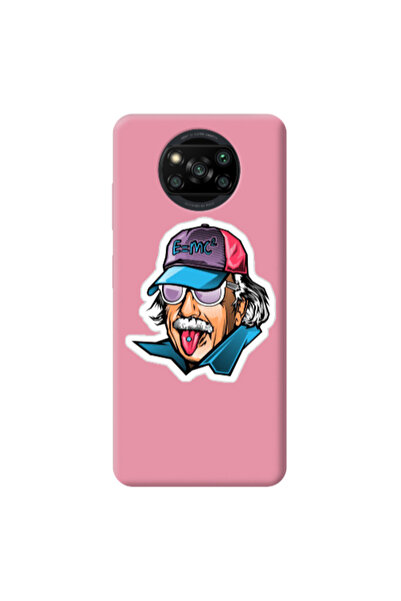 Other Xiaomi Poco X3 /X3 Pro Einstein Pink Colored Silicone TPU Θήκη