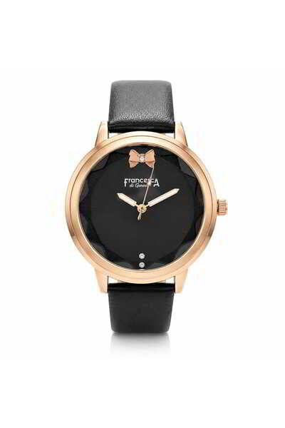 Watch Ceas pentru femei, Casual, Francesca di Geneva, Negru, FF378
