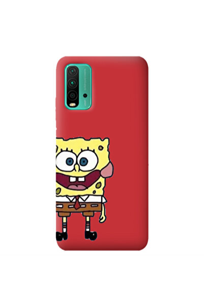 Other Xiaomi Poco M3 Spong 2 Red Colored Silicone TPU Θήκη