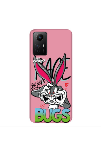 Other Xiaomi Redmi Note 12s No Patience Pink Colored Silicone TPU Θήκη
