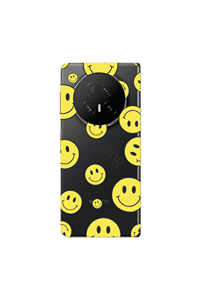 Other Honor Magic V5 Keep Smiling Transparent Silicone TPU Θήκη