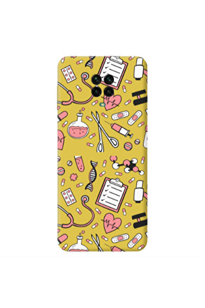 Other Xiaomi Redmi Note 9 Pro Laboratory Yellow Colored Silicone TPU Θήκη