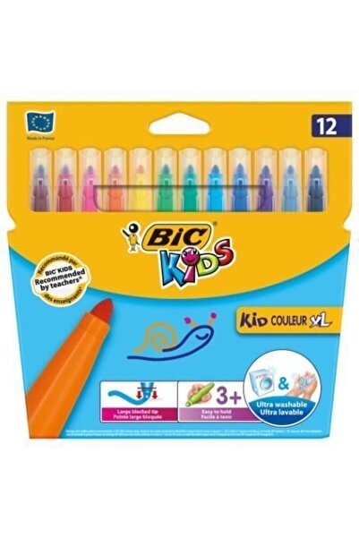 Bic Μαρκαδόρος Κουλέρ XL 12 Χρώματα (8289662)
