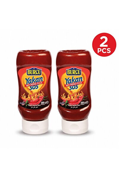 BURCU Sos de Ardei Iute Yakan Tub Turcesc Set 2 Buc 300 Gr