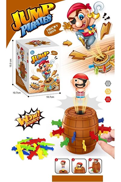 Blue Toys Παιχνίδι Επιτραπέζιο Πειρατής Αιράτος (MKV251824)