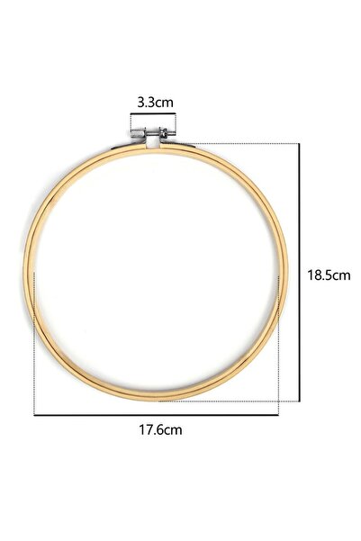 Choice18 طارة تطريز يدوية مقاس 18 سم (7.08 بوصة) للحرف الفنية والتطريز المتقا...