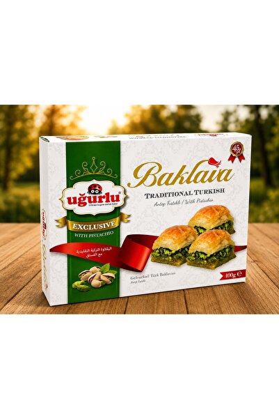 Uğurlu Baclava Turceasca cu Fistic Premium Ugurlu 400 Gr