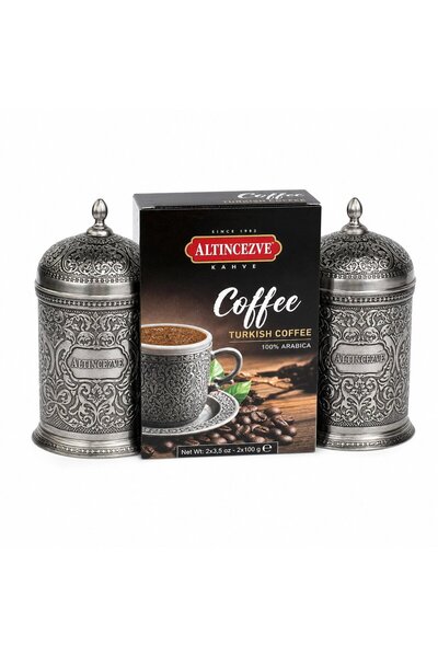 OEM Set Cafea Turceasca cu 2 Cesti 100 Gr A