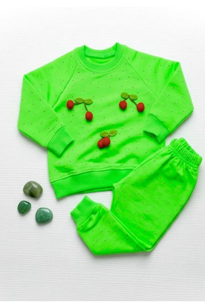 mhk burç bebe Baby Girl Stone Set (with Seasonal Cherry Accessories)