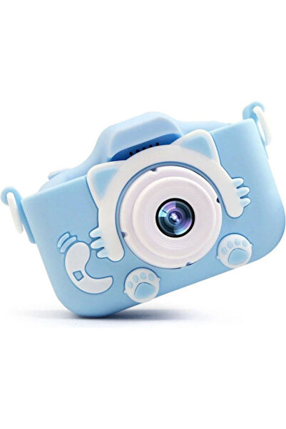 OEM Q1 Kitty Kids Παιδική Κάμερα 12MP Μπλε
