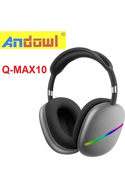 Andowl Q-MAX10 Ασύρματα ακουστικά Bluetooth πάνω από το αυτί με ραδιόφωνο και...