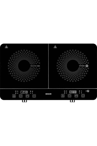 Sencor SCP 4001BK 1800W, 10 niveluri putere, Temporizator 180 minute, Ceramic...