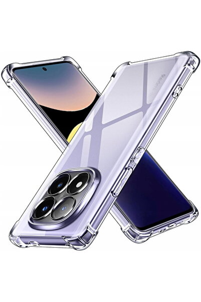 Techsuit Θήκη για Xiaomi Redmi Note 14 Pro+ 5G - Αντικραδασμική Διαφανής Σιλι...