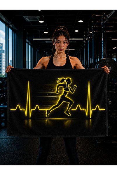BEYDEX Sports Towel 2 Pieces 50X100-75X150 Microfiber 350 Gr Cotton Super Abs...