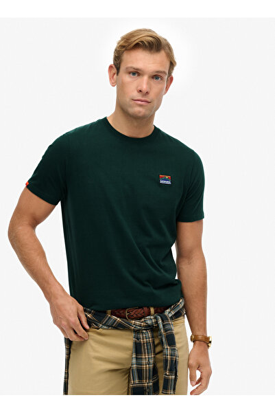 SUPERDRY Lacivert Erkek Logo Baskılı T-Shirt