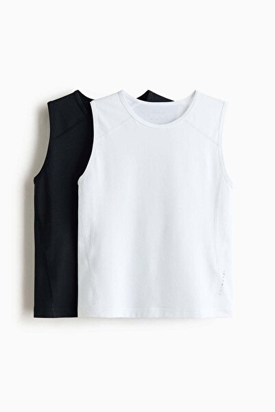 H&M 2-pack Slim Fit sports vest tops with DryMove™