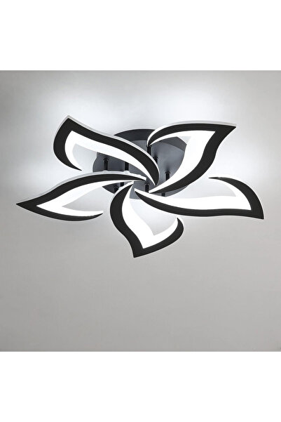 LEDIGANT Lustră LED modernă cu design floral, 50W, 65 cm, lumină caldă/neutră...