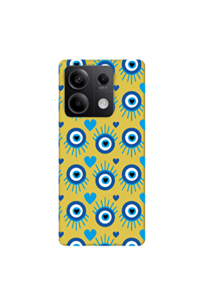 Other Xiaomi Redmi Note 13Pro 5G Heart Eye Yellow Colored Silicone TPU Θήκη