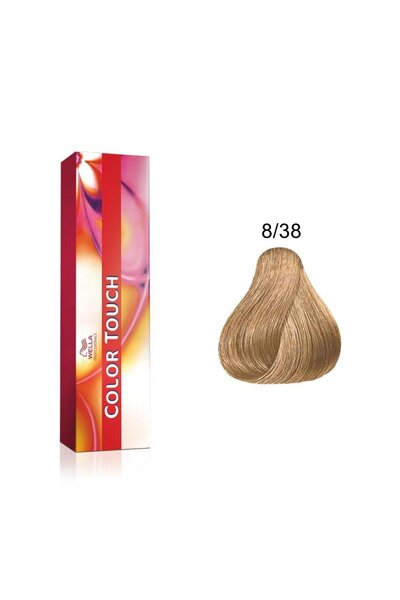 Wella Color Touch Rich Naturals Vopsea de păr semi-permanentă 8/38 60 ml