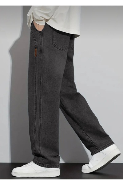 Jeans cargo بنطلون جينز اوفر سايز فضفاض
