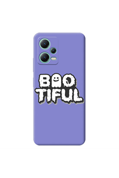 Other Xiaomi Redmi Note 12 Pro 5G Baotiful Purple Colored Silicone TPU Θήκη