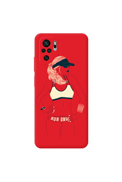 Other Xiaomi Redmi Note 10S Run away Transparent Silicone TPU Θήκη