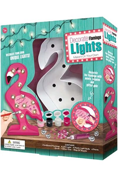 Sew Star - Decorate Your Own String Lights Led Kit - Flamingo