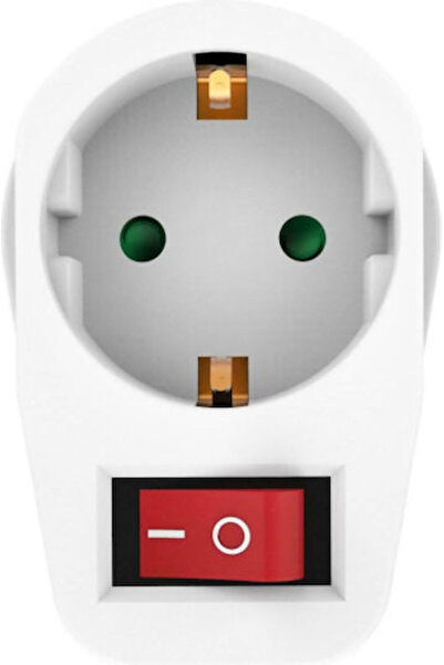 POWERTECH Μονή Πρίζα με Διακόπτη Κωδικός: PT-811