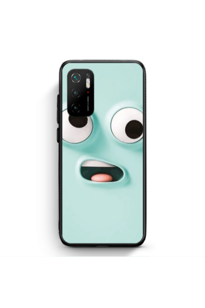 Other Xiaomi Poco M3 Pro Strange face Black Glossy Θήκη