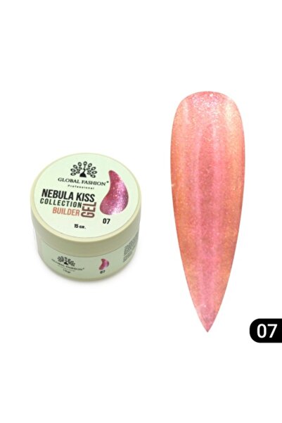 global fashion Gel UV de constructie unghii Builder Gel Nebula Kiss 07